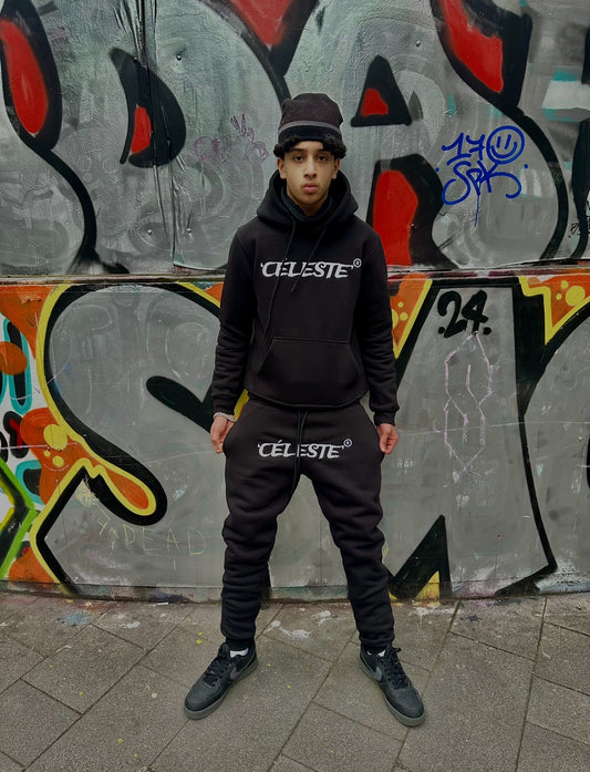 Céleste windy black tracksuit